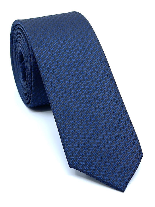 Legend Accessories Herren Krawatten Set Monochrom in Blau Farbe