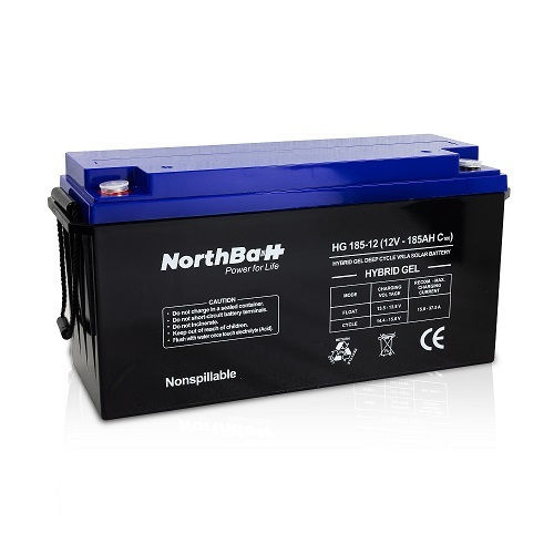 Northbatt HG 185-12 Baterie Fotovoltaică GEL Tip închis 12V 310Ah