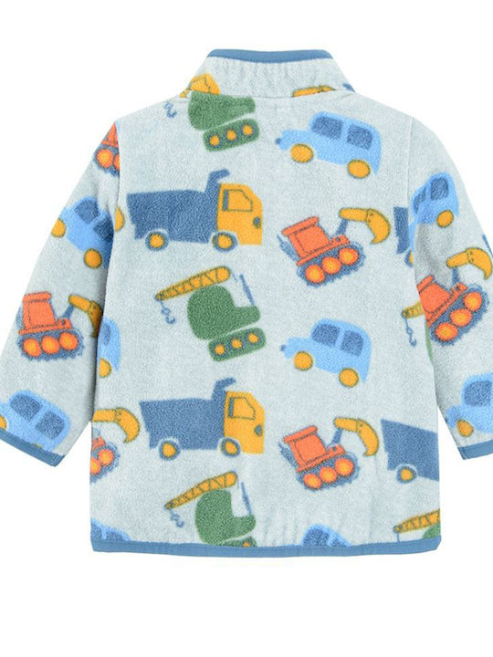 Cardigan pentru copii Fleece Albastru