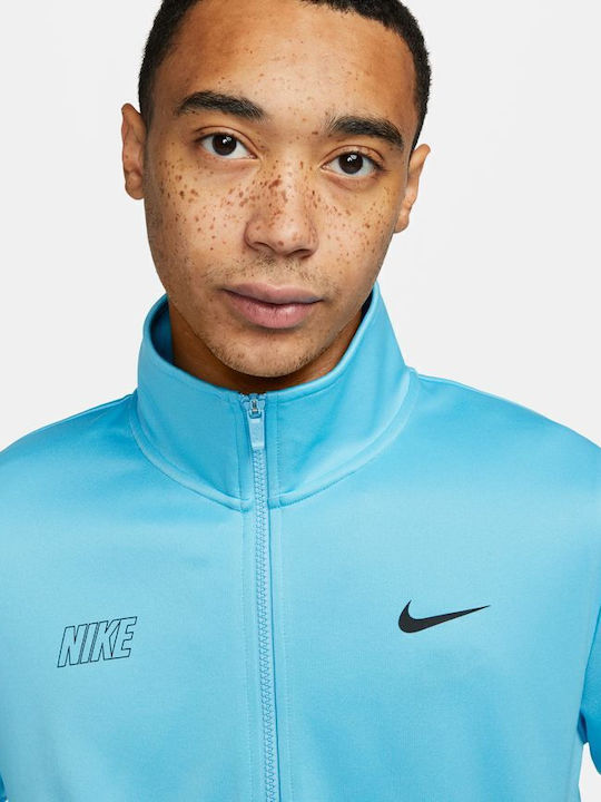 Sportswear Repeat Herren Fleecejacke Hellblau