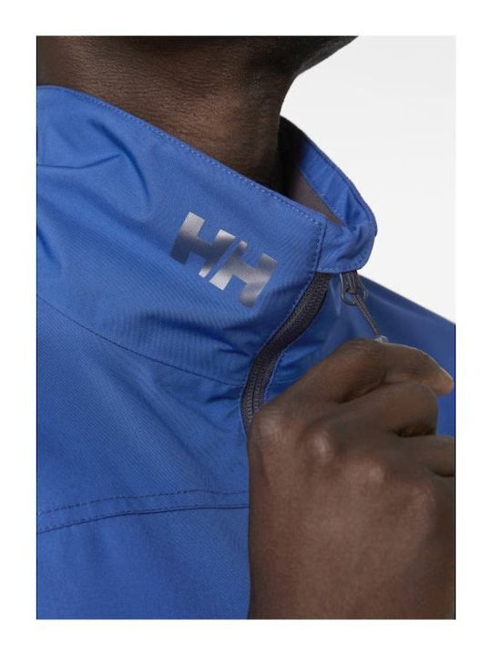 Helly Hansen Crew Ανδρικό Χειμωνιάτικο Μπουφάν Αδιάβροχο και Αντιανεμικό Μπλε