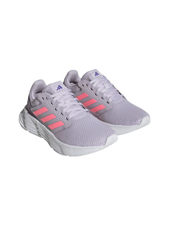 Galaxy 6 Γυναικεία Αθλητικά Παπούτσια Running Silver Dawn / Beam Pink / Silver Violet