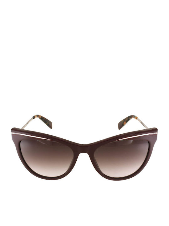 Furla 349 09FD Sunglasses Brown with Mixed Frame & Brown Lens