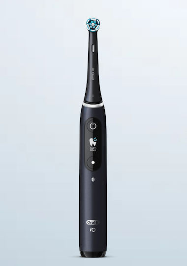 Oral-B iO Series 8N Електрическа Четка за Зъби с Таймер и Калъф за Пътуване Black Onyx