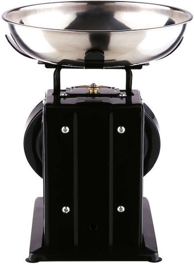 Give Me More Analog Kitchen Scale with Bucket Up to 5kg Black