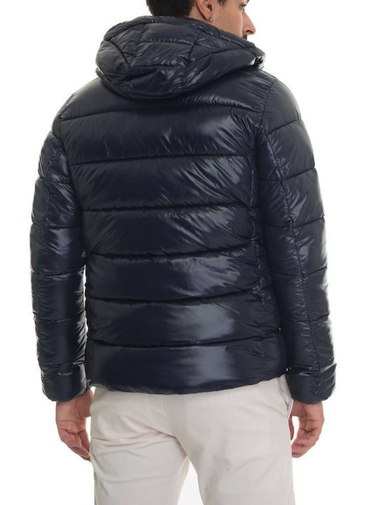 D30816-BLACK - SAVE THE DUCK MAXIME JACKET PENTRU BĂRBAȚI NEGRU Culoare: negru