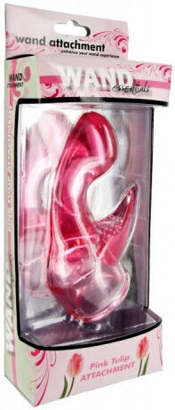 XR Esențiale de perete Tulip Small Attachment Cap pentru Vibrator 7cm Roz