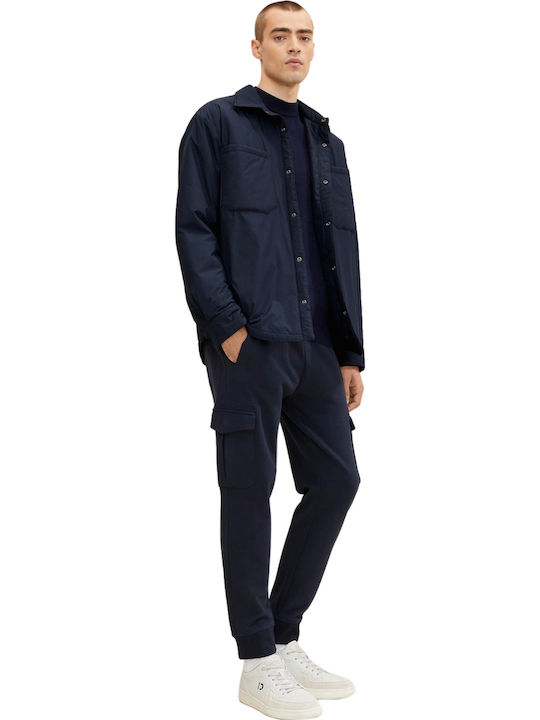 Cargo-Hose Jogginghose mit Gummizug Marineblau