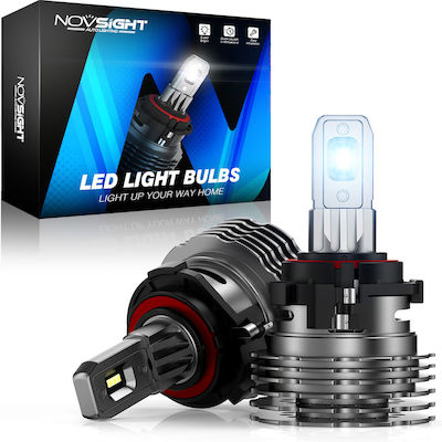 NovSight Λάμπες Αυτοκινήτου H7 LED 6500K Ψυχρό Λευκό 12-24V 40W 2τμχ