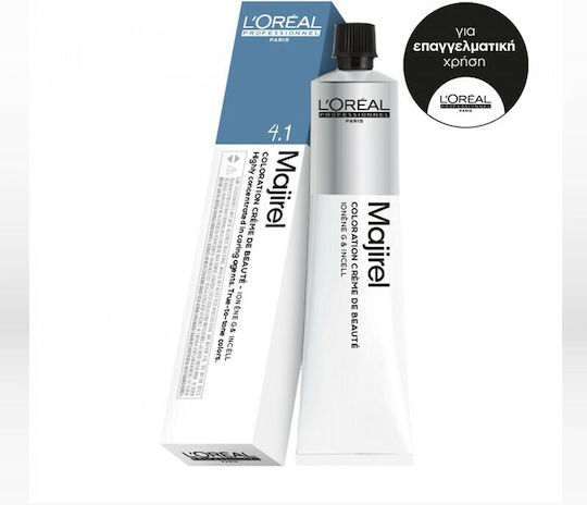 L'Oréal Professionnel Majirel Cool Inforced Hair Dye 4.1 Chestnut chantre 50ml