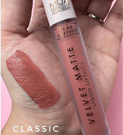 MUA Velvet Matte Nude Edition Long Lasting Liquid Lipstick Matte Classic