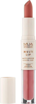 MUA Multi Lip Duo Nude Edition Lang anhaltend Flüssig Lippenstift Matt