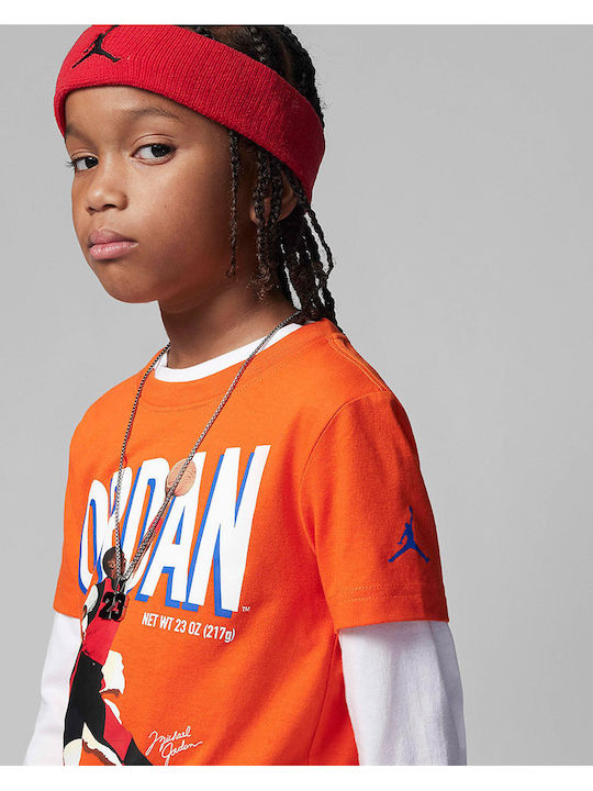 Kids' Set with Shorts Summer 2pcs Orange Flight MVP