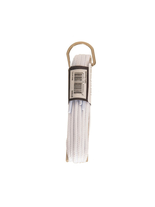 Sofsole Round Shoelaces 120cm White 2pcs