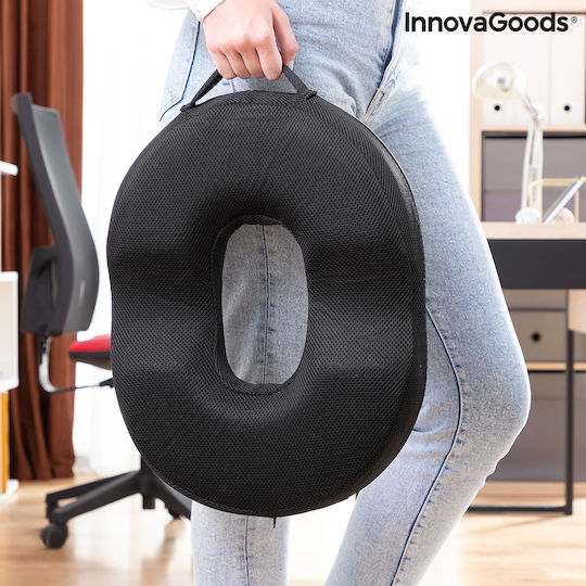 InnovaGoods Charnut Leg Seat Cushion 47x34x7cm Black V0103628