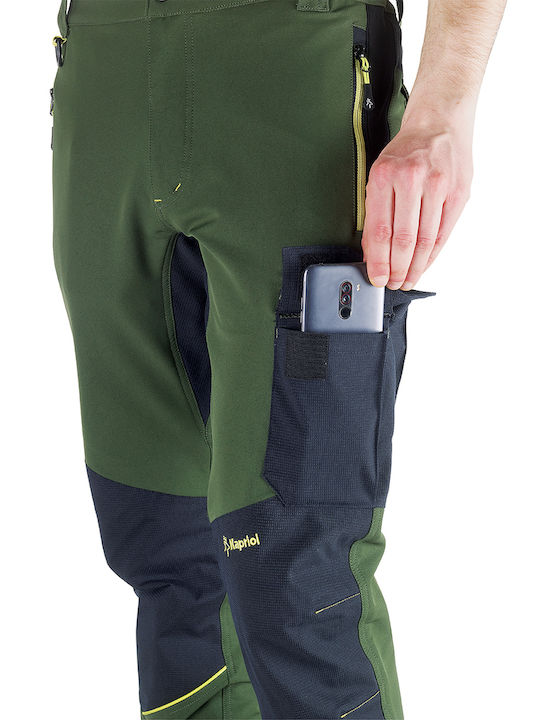 Kapriol Dynamic Stretch Αδιάβροχο Παντελόνι Εργασίας Πράσινο