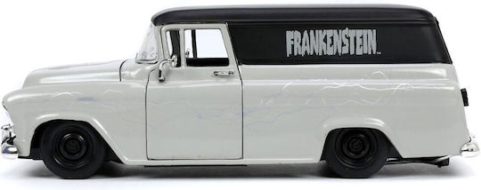 Jada Toys Frankenstein Universal Monsters - Model Diecast Frankenstein 1957 Chevy Suburban Livrare Chevy Suburban 1957 Vehicul Replică Lungime 7 cm Scară 1:24