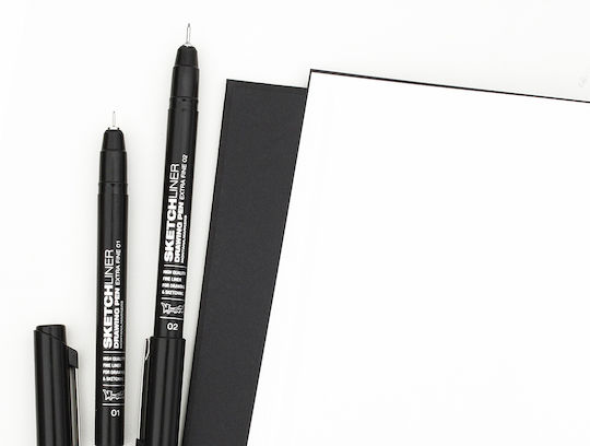 Montana Sketchliner Маркер за Рисуване 0.8мм Черен