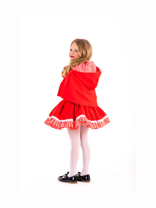 Kids Carnival Costume Little Red Riding Hood