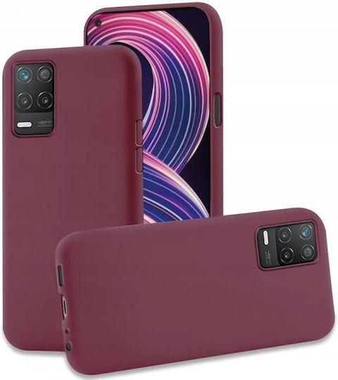 Back Cover Silicone 1.2mm Burgundy (Realme 8 5G)