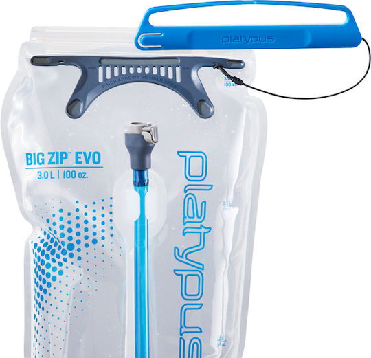 Platypus Big Zip Water Bag 3L Transparent