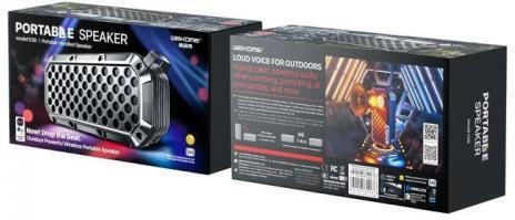 WK D26 Bluetooth високоговорител 5W с живот на батерията до 5 часа Черен