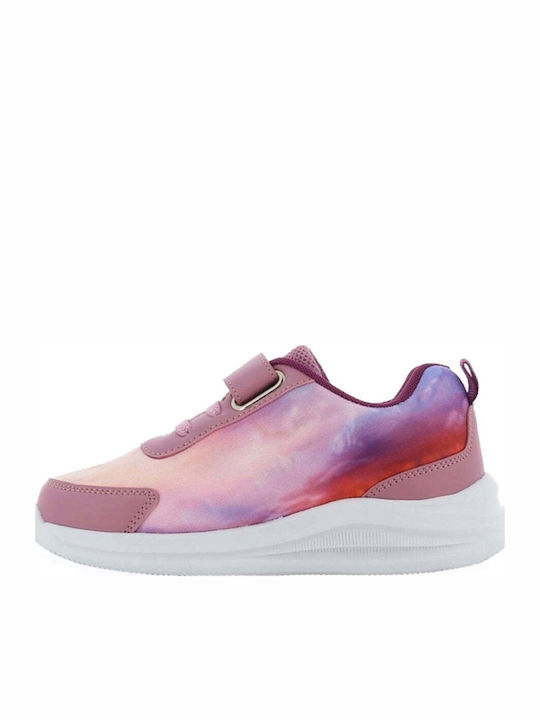 Παιδικά Sneakers με Σκρατς Λιλά