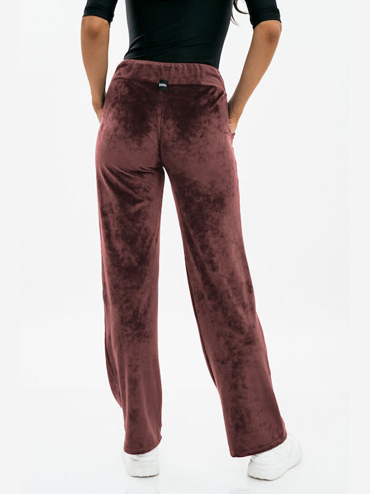 Bodymove Sweatpants Velvet Brown