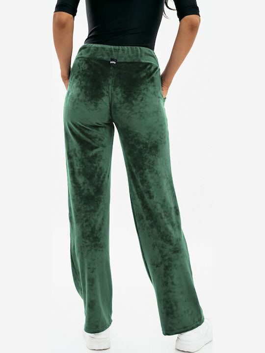 Sweatpants Velvet Green