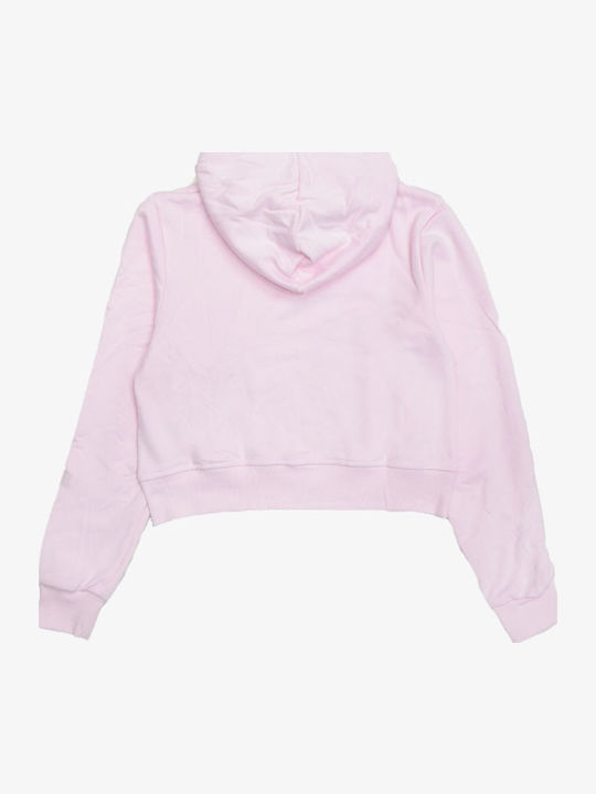 Deppy Cropped Hoodie Cropped Women's Sweatshirt Hooded Pink
