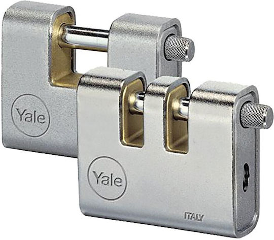 Yale Steel Padlock Monoblock with Key 62mm 1pcs