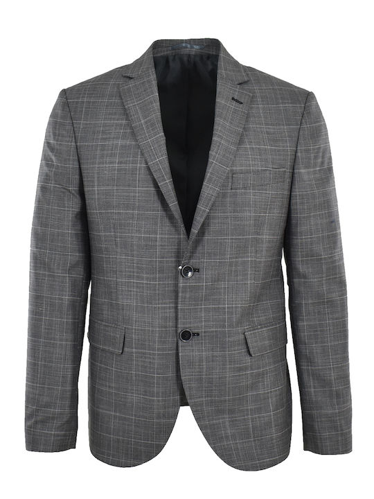 Guardaroba suit Grey Plaid GUS-370/01 Grey