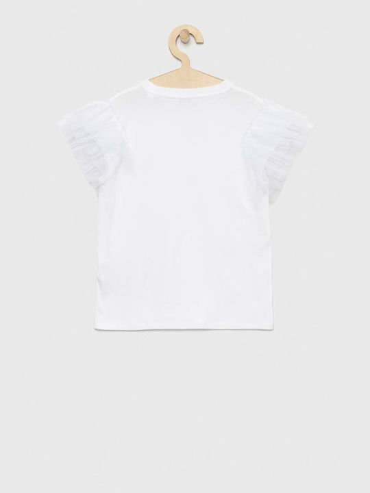 Guess Kids Blouse Short Sleeve White