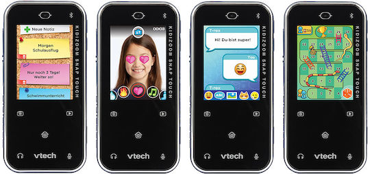 Vtech KidiZoom Snap Touch MP3 Player cu ecran tactil LCD 2.4" Albastru
