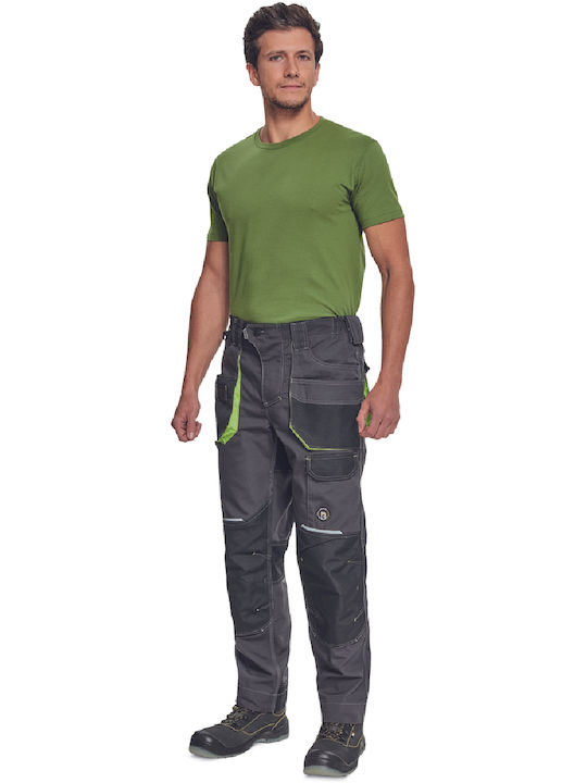 Cerva Greendale Reflectorizant Pantaloni de Lucru Gri