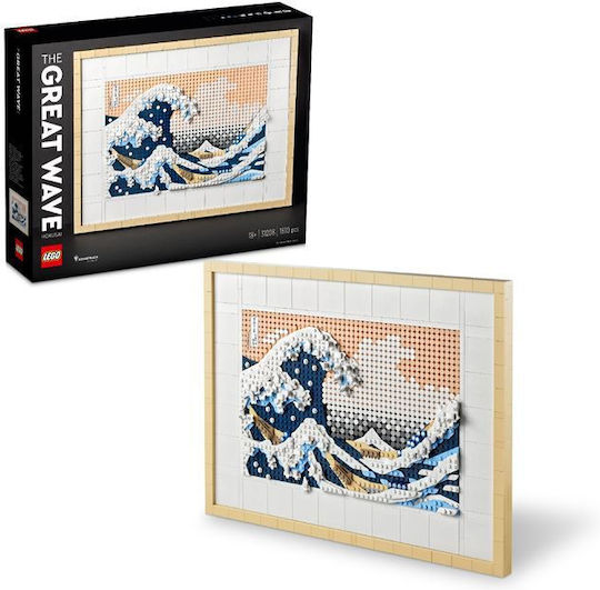 LEGO Art Hokusai – The Great Wave for 18+ Years