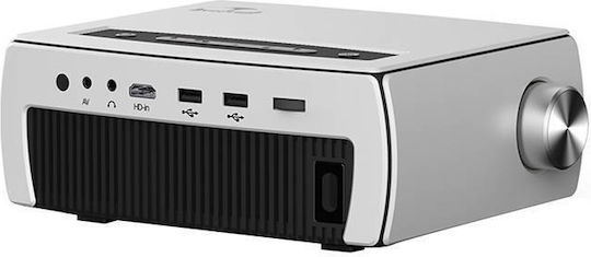 Byintek Byintek K18 Smart Projector LCD Full HD Λάμπας LED με Wi-Fi και Ενσωματωμένα Ηχεία