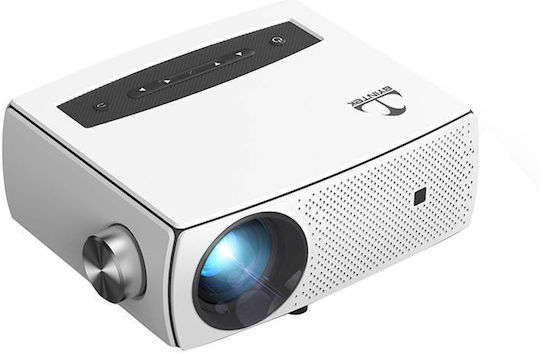 Byintek Byintek K18 Smart Projector LCD Full HD Λάμπας LED με Wi-Fi και Ενσωματωμένα Ηχεία