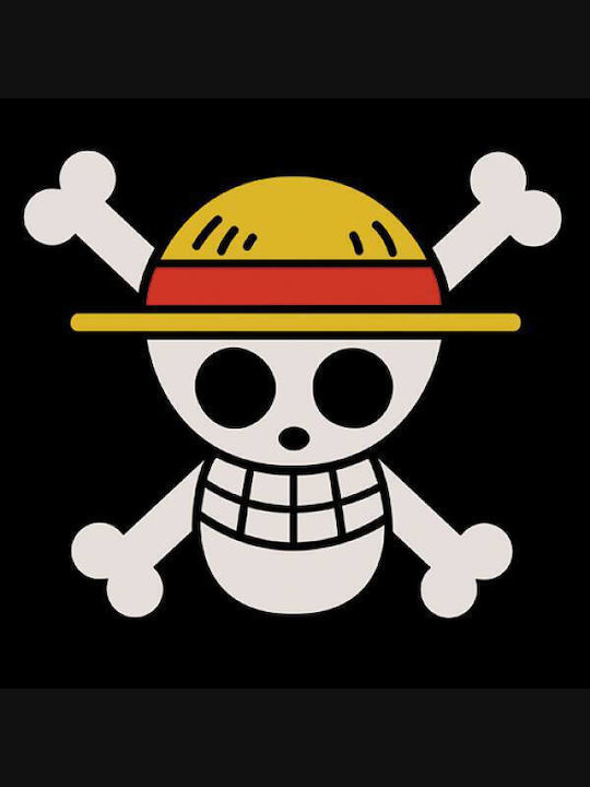 Takeposition Φούτερ με Κουκούλα One Piece Straw Hat σε Μαύρο χρώμα
