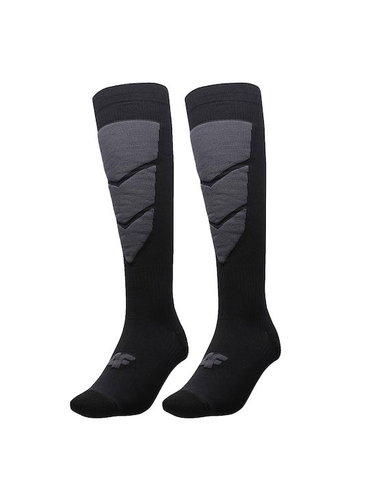 4F Ski- & Snowboardsocken Schwarz 1 Paar