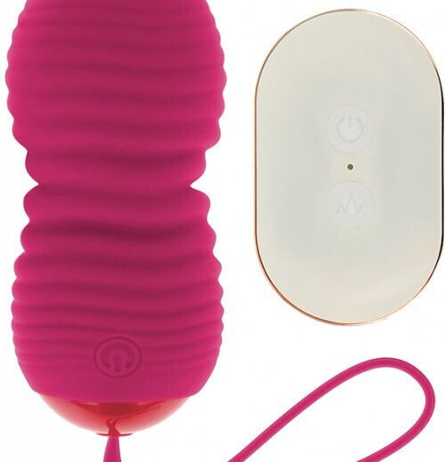 Dream Love Ohmama Up & Down Function Egg Mini Δονητής Egg με Απομακρυσμένο Έλεγχο 8cm Pink