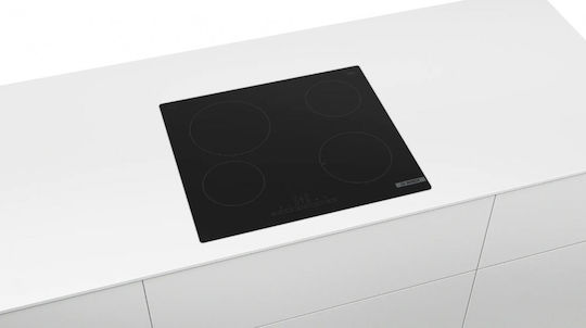 Bosch Serie 6 Plită Ceramică Autonom cu Funcție de Blocare 59.2x52.2εκ.