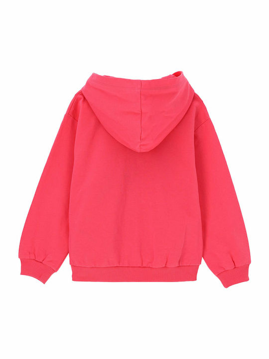 Kinder-Sweatshirts & Hoodies Mädchen Fuchsie