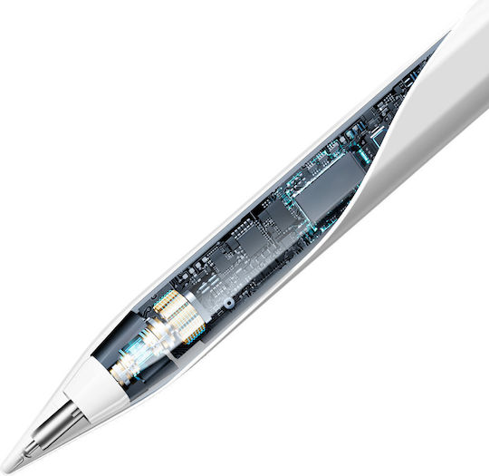Baseus Digital Touch Stylus with Palm Rejection for iPad in White color SXBC020102