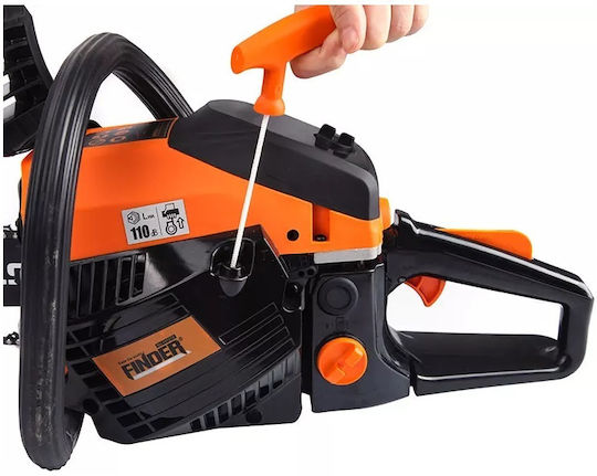 Finder Αλυσοπρίονο Βενζίνης 2.5hp 6.3kg με Λάμα 45cm