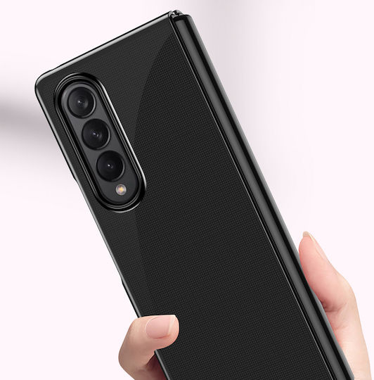 Hurtel Plating Buchen Sie Metallisch 0.3mm Rosa (Samsung Galaxy Z Fold 4)