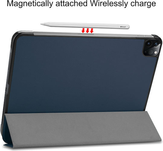 Sonique Smartcase Slim Flip Cover Durable Blue (iPad Pro 2018 11" / iPad Pro 2020 11" / iPad Pro 2021 11" / iPad Pro 2022 11'')
