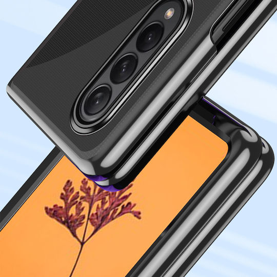 Hurtel Plating Buchen Sie Kunststoff 0.3mm Schwarz (Samsung Galaxy Z Fold 4)