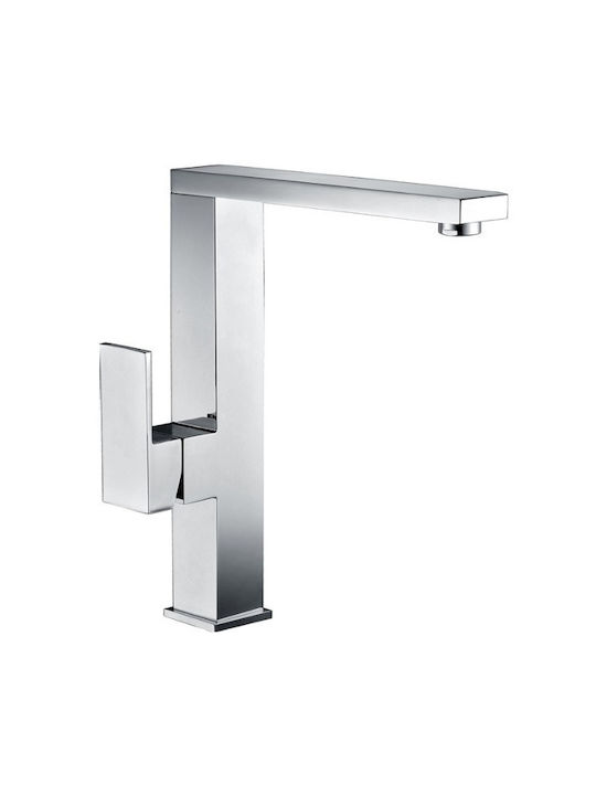 Excel Carlota Kitchen Faucet Counter Silver