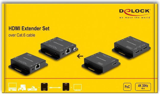 DeLock HDMI Video Extender Cat.6 65832